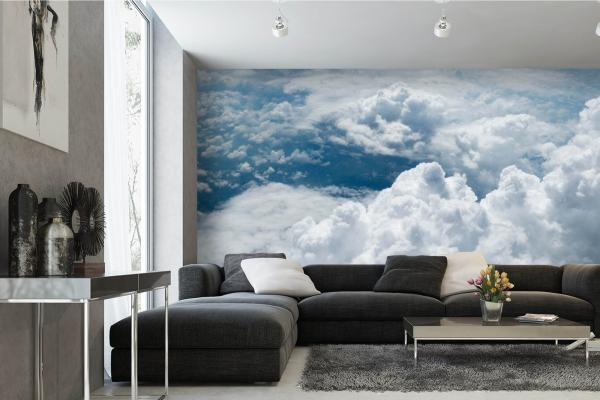 Vlies-Fototapete MS-5-2313 – Himmelsmotiv im Wohnraum – stilvolle Wandgestaltung mit räumlicher Tiefe
