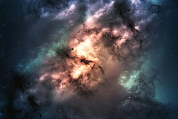Vlies-Fototapete MS-5-2322 – Draufsicht des Himmelsmotivs in XXL – Format 375 × 250 cm