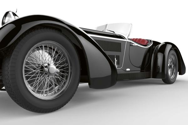 Vlies-Fototapete MS-5-2727 in Draufsicht; Retro-Motiv mit geometrischem Design und nostalgischer Farbwirkung