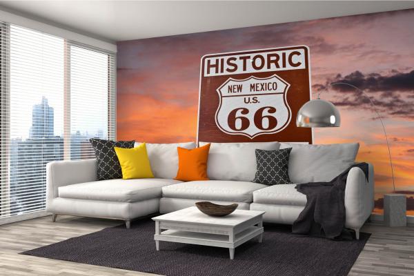 Fototapete MS-5-2866 im Raum – moderne Wandgestaltung mit Symbolkraft und visueller Tiefe