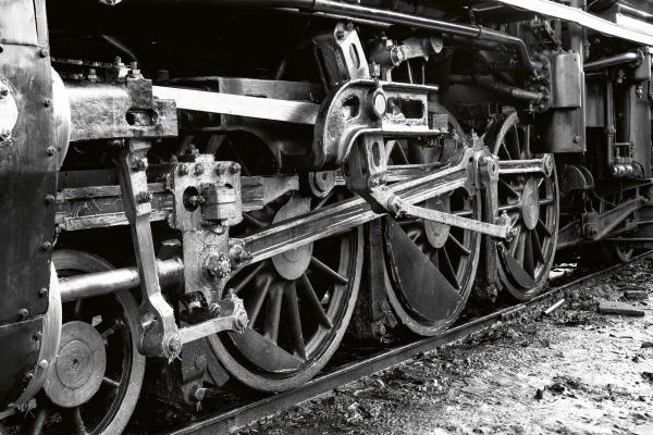 Vlies-Fototapete MS-5-2903 in Draufsicht; Retro-Motiv mit geometrischem Design und nostalgischer Farbwirkung