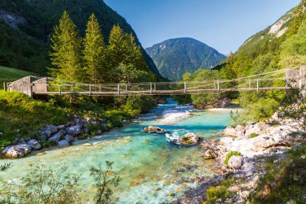 Vlies-Fototapete MS-5-3099 mit alpinem Bergmotiv – Format 375 × 250 cm, brillante Farben, klare Linien, Naturpanorama in XX