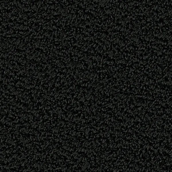Top view of a rectangular carpet pattern in coal grey