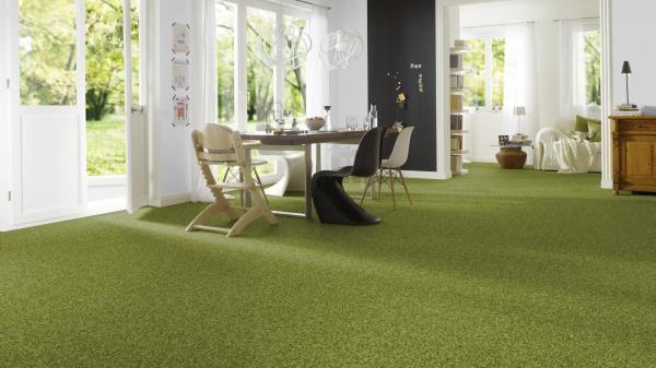 Vorwerk Rondo 4H16 Teppichboden im Raum – wohnliche Atmosphäre und dezente Eleganz