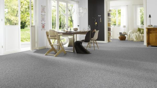 Vorwerk Rondo 5Y87 Teppichboden im Raum – wohnliche Atmosphäre und dezente Eleganz