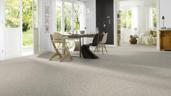 Vorwerk Rondo 6C89 Teppichboden im Raum – wohnliche Atmosphäre und dezente Eleganz