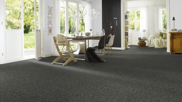Vorwerk Rondo 9G58 Teppichboden im Raum – wohnliche Atmosphäre und dezente Eleganz