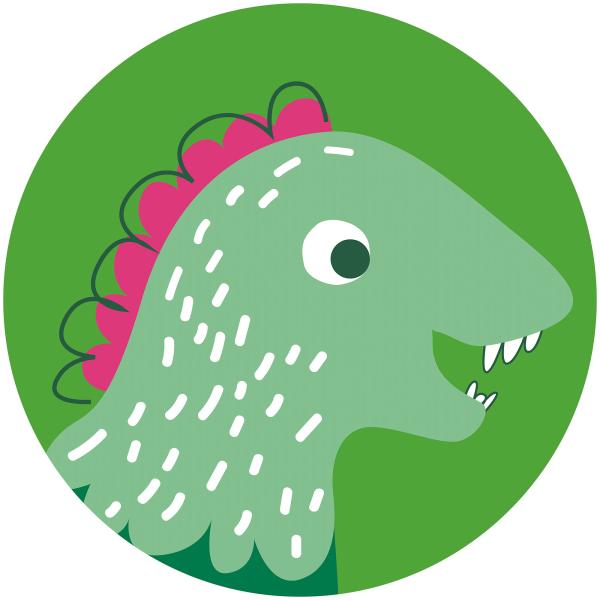 Fototapete - Sticker selbstklebend auf Vlies D1-067 - Ø 125 cm - versandkostenfrei