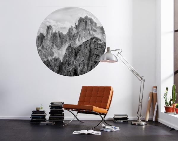 Fototapete - Sticker selbstklebend auf Vlies D1-077 - Ø 125 cm - versandkostenfrei