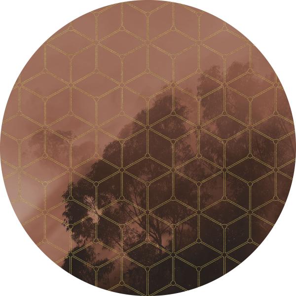 Fototapete - Sticker selbstklebend auf Vlies D1-084 - Ø 125 cm - versandkostenfrei