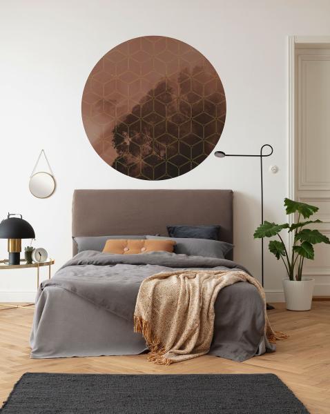 Fototapete - Sticker selbstklebend auf Vlies D1-084 - Ø 125 cm - versandkostenfrei