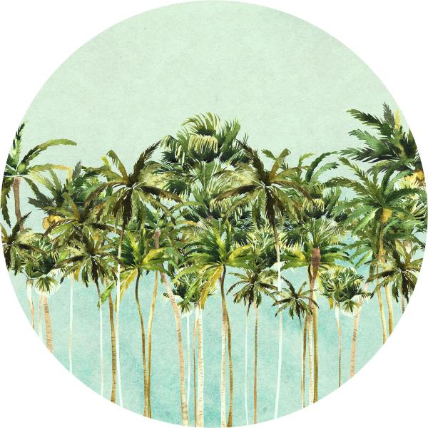 Fototapete - Sticker selbstklebend auf Vlies D1-093 - Ø 125 cm - versandkostenfrei