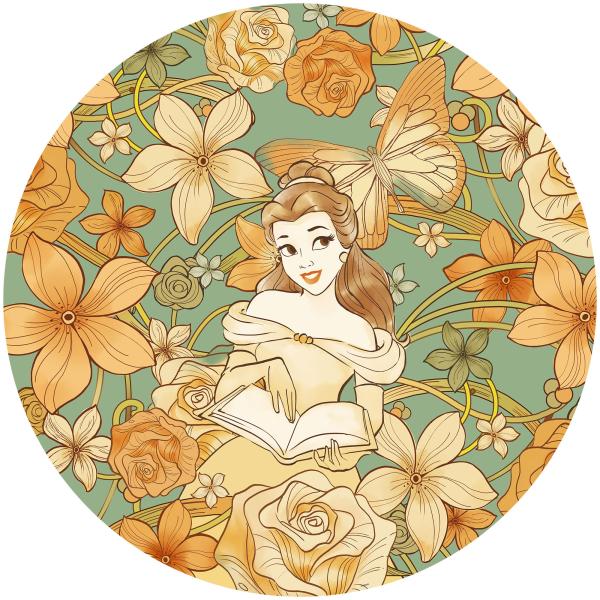 Fototapete - Sticker selbstklebend auf Vlies DD1-002 - Ø 125 cm - versandkostenfrei