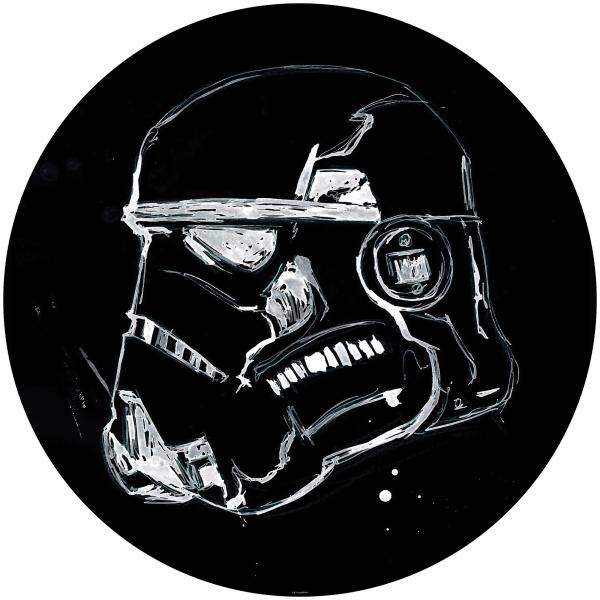 Fototapete - Sticker selbstklebend auf Vlies DD1-022 - Ø 125 cm - versandkostenfrei