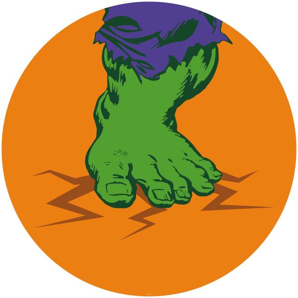 Fototapete - Sticker selbstklebend auf Vlies DD1-032 - Ø 125 cm - versandkostenfrei