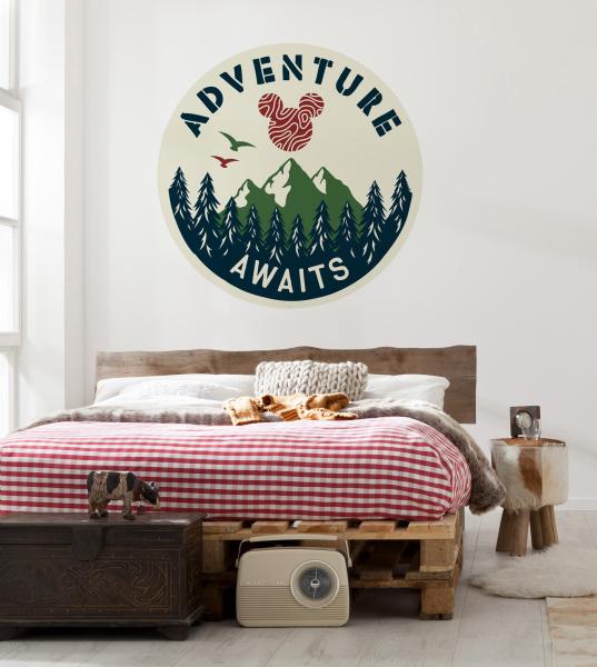 Fototapete - Sticker selbstklebend auf Vlies DD1-033 - Ø 125 cm - versandkostenfrei