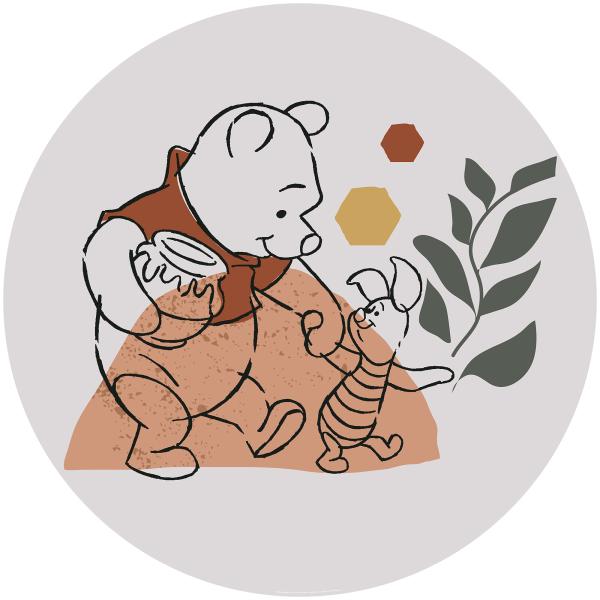 Fototapete - Sticker selbstklebend auf Vlies DD1-036 - Ø 125 cm - versandkostenfrei