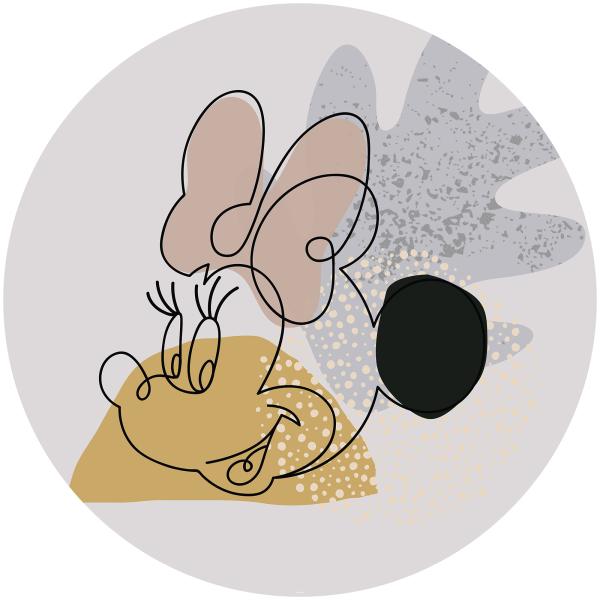 Fototapete - Sticker selbstklebend auf Vlies DD1-042 - Ø 125 cm - versandkostenfrei