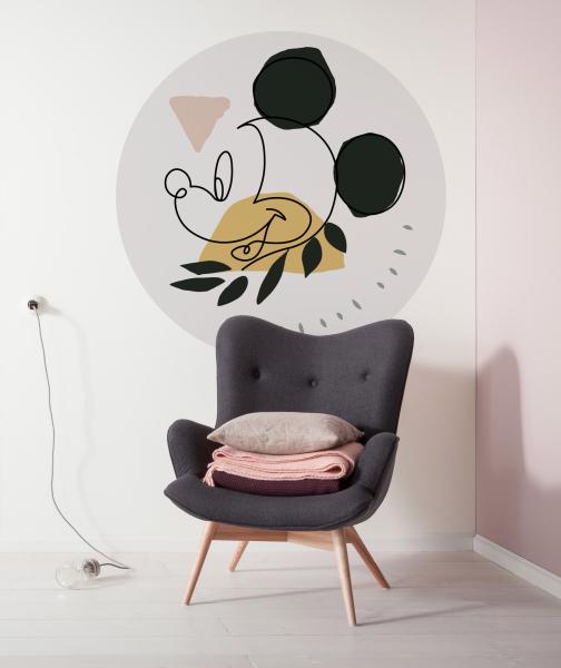 Fototapete - Sticker selbstklebend auf Vlies DD1-043 - Ø 125 cm - versandkostenfrei