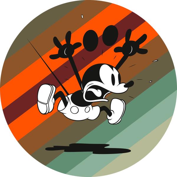 Fototapete - Sticker selbstklebend auf Vlies DD1-071 - Ø 125 cm - versandkostenfrei