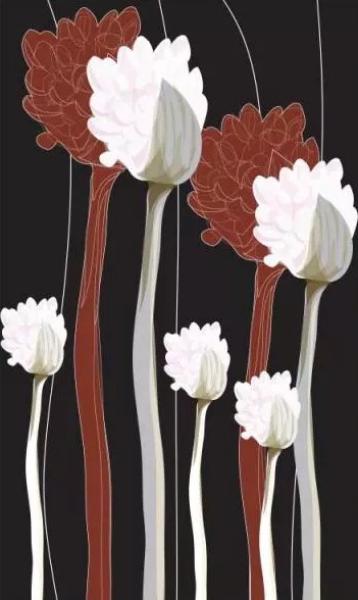 Vlies-Fototapete MS-2-0155 – Fantasie-Motiv im Format 150 x 250 cm – abstraktes Design für kompakte Wandflächen