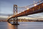 Fototapete 368 x 254 cm - 8-733 Bay Bridge - versandkostenfrei in D*