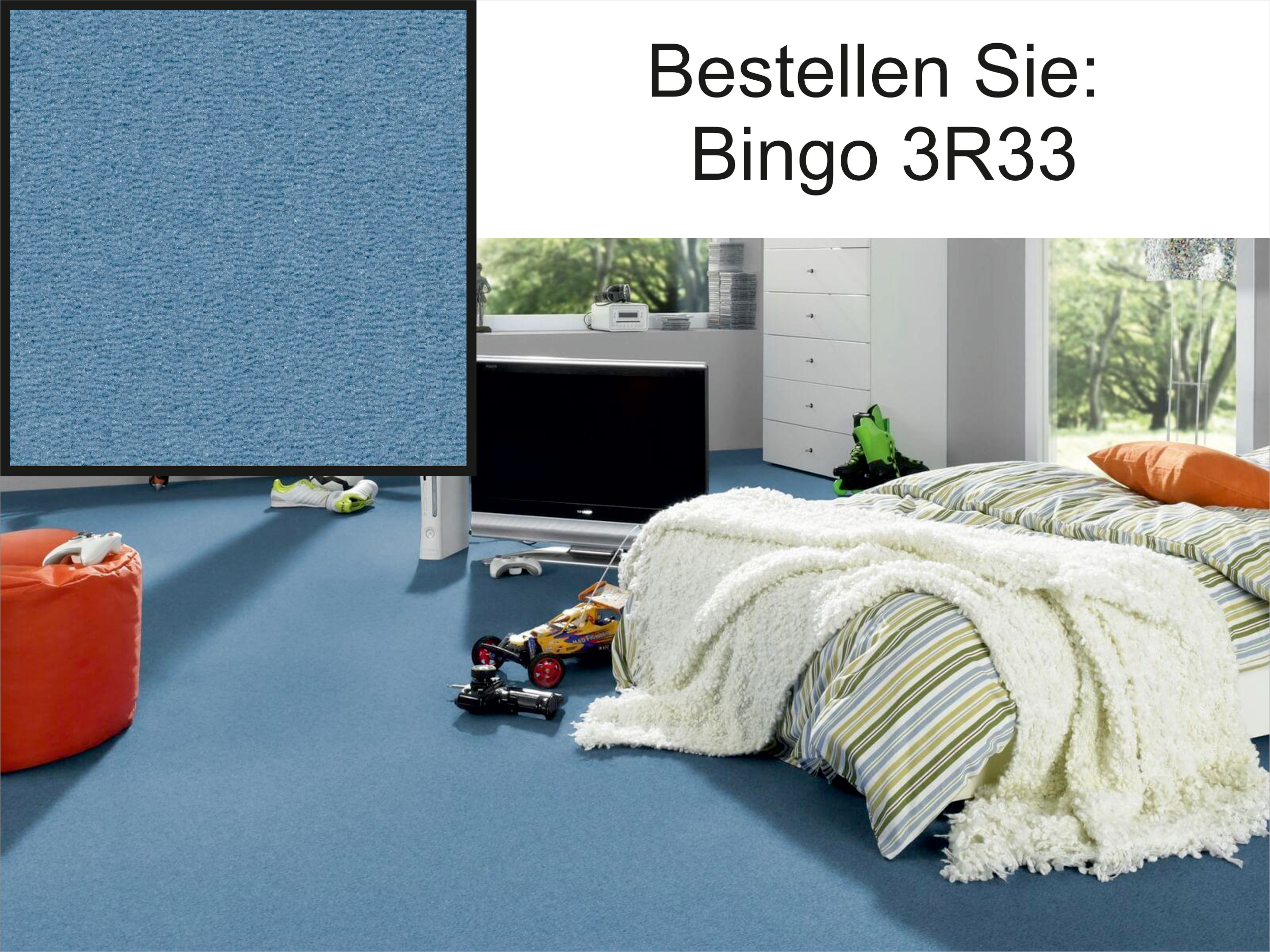 Vorwerk Bingo 3R33 – helles Blau mit tiefer Klangfarbe